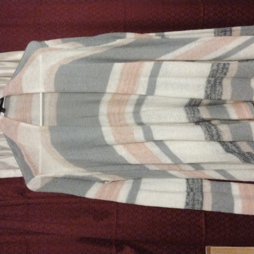 Stripped Cardigan